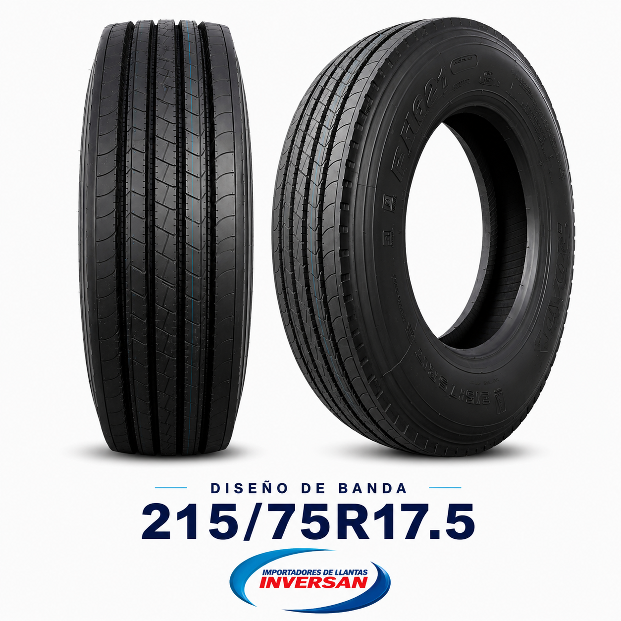 Llanta ROADX 215/75R17.5 RH621