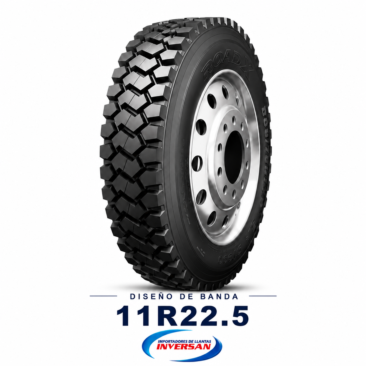 11R22.5 DT990 ROADX 16PR - 3