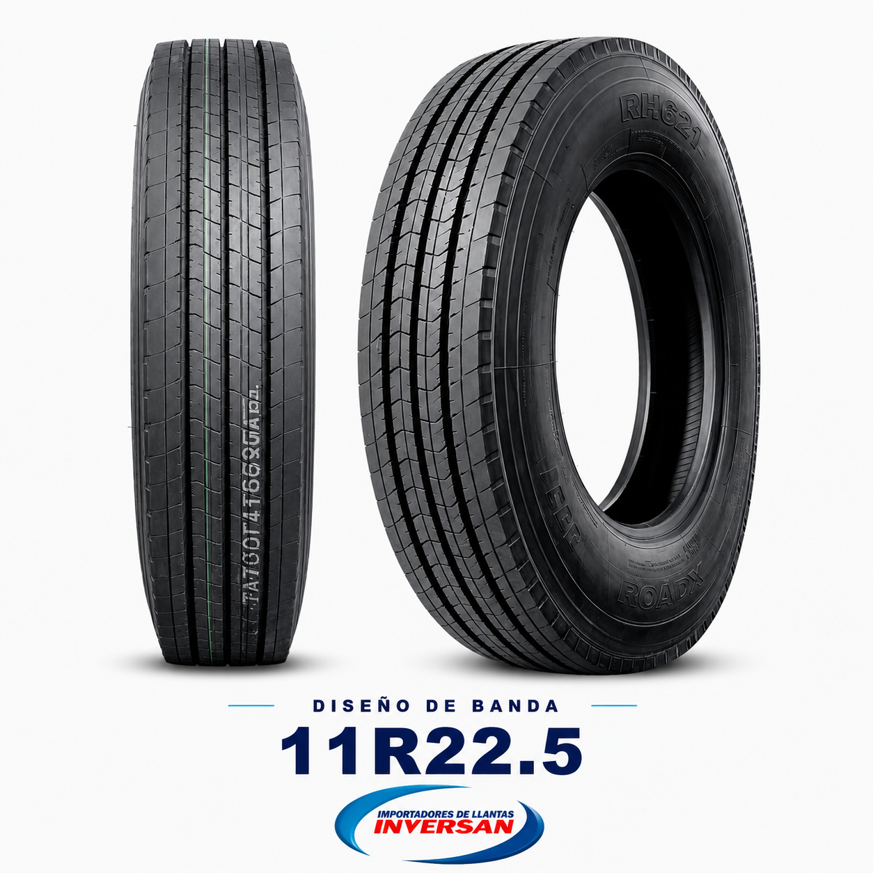 Llanta ROADX 11R22.5 RH621