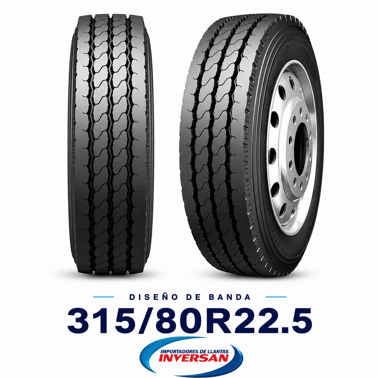 Llanta ROADX 315/80R22.5 AP868