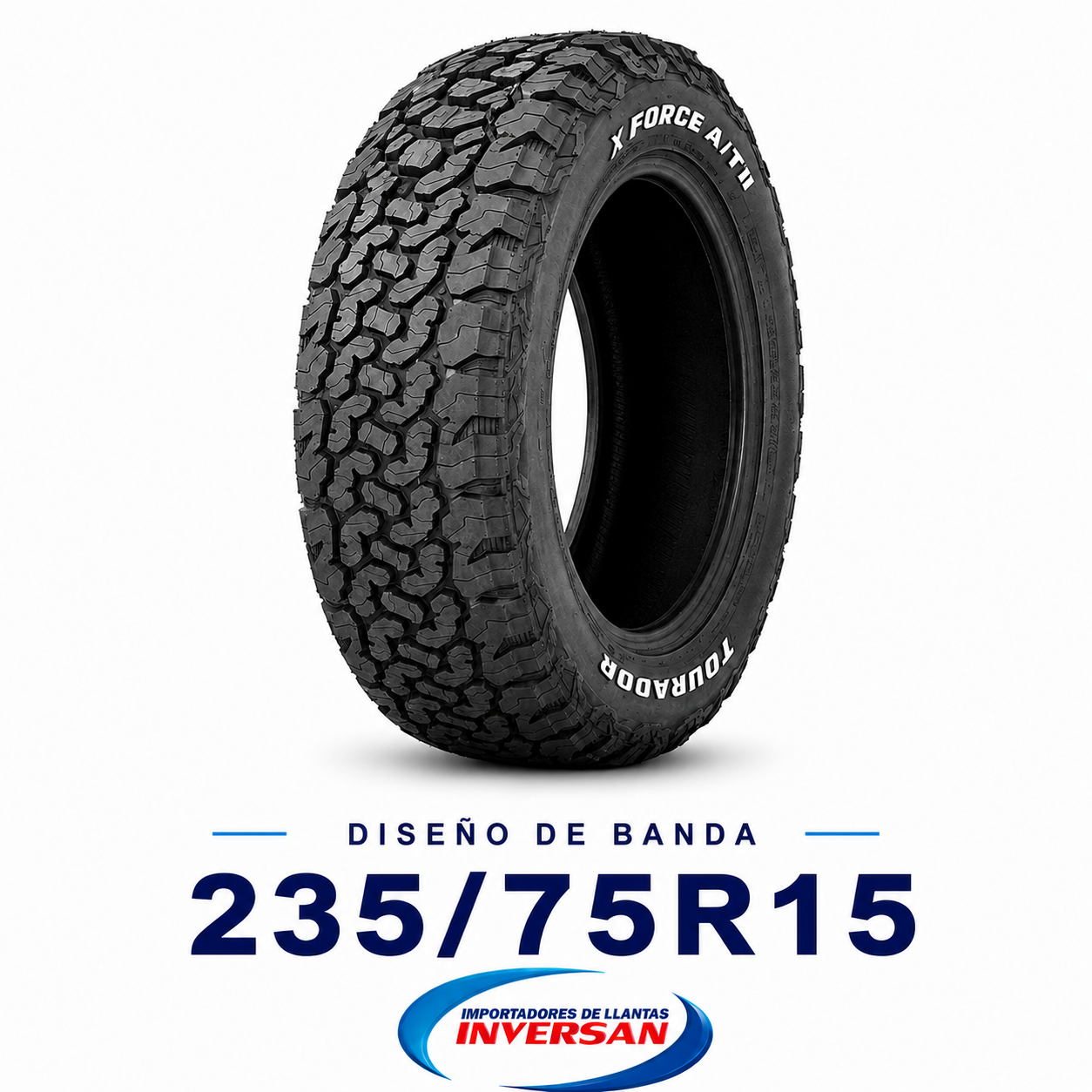 235/75R15 XFORCE AT II TOURADOR - 3